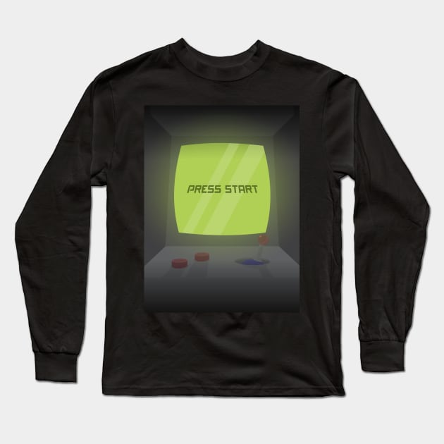 Press Start Long Sleeve T-Shirt by Benlo